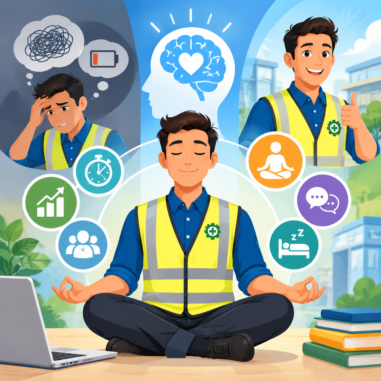 Mental Health Awareness: Stay Focused, Work Safely