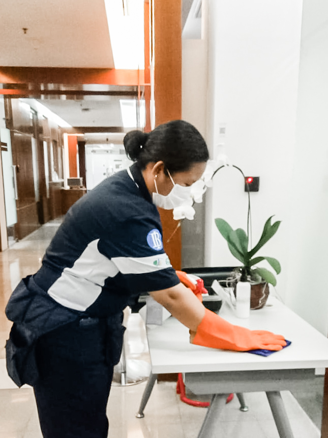 Spektra Solusindo housekeeping team